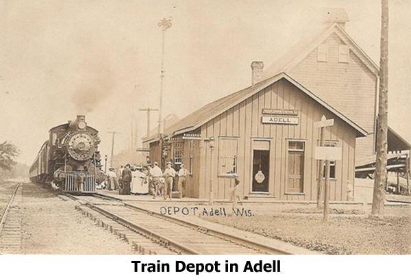 Train Depot in Adell