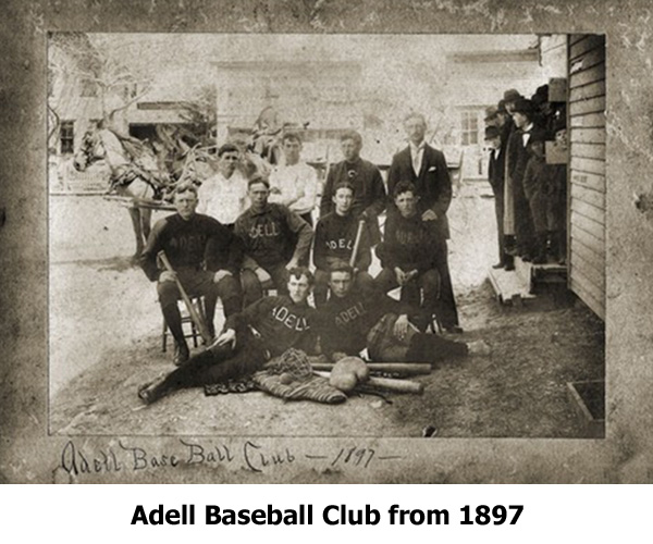 Adell baseball club - 1897